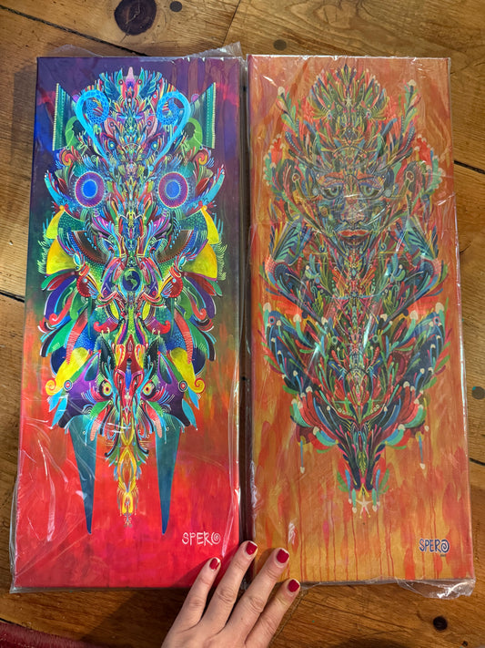 8x20” Vertical Giclee - 20 x 8 by Spero  (Canvas Print)