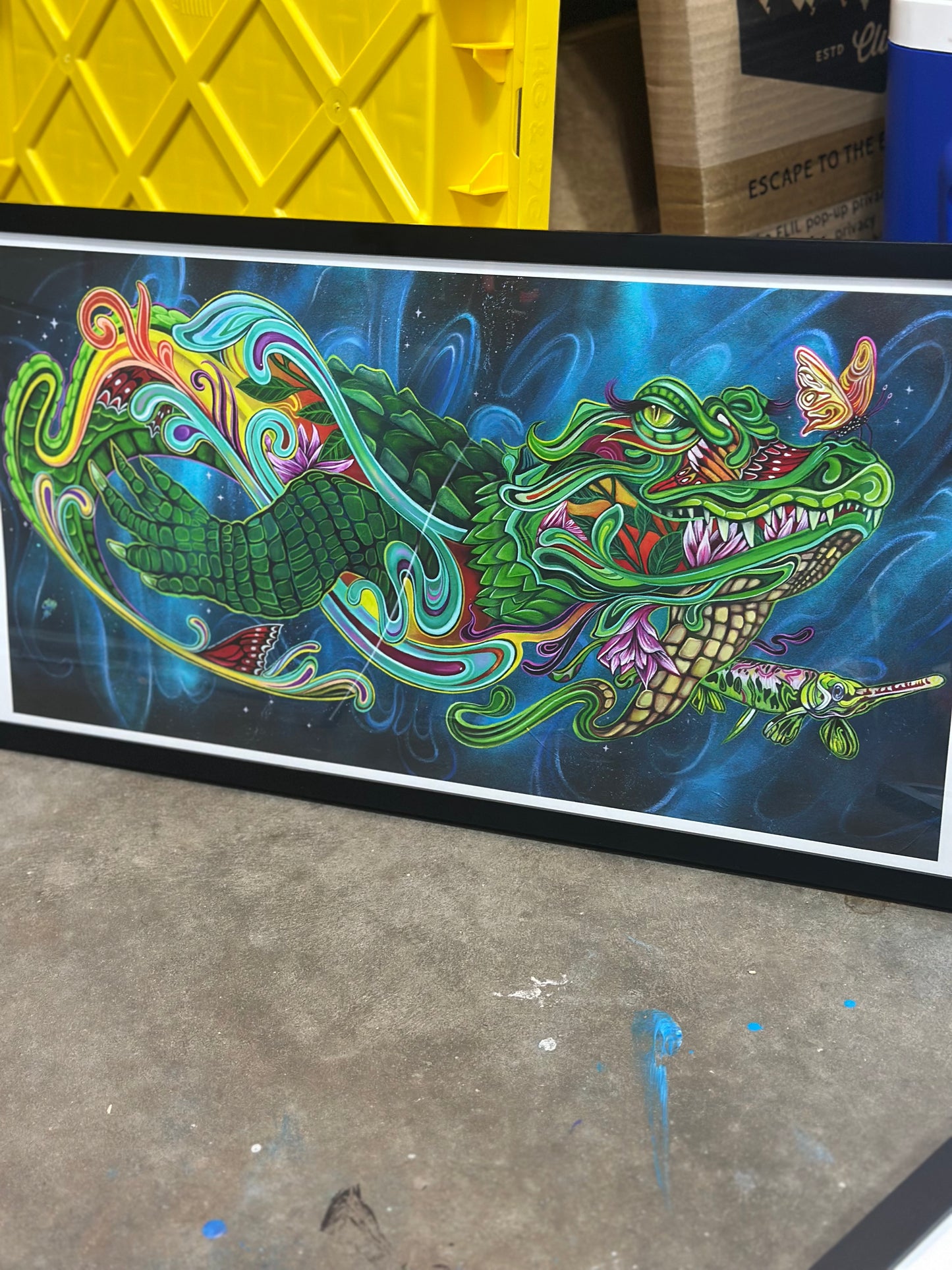 *Do Not Feed - 12 x 24 by Chaya Av (Poster Print)