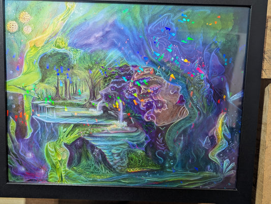 *Luminous Flux - 11 x 14 by Sugarcube Lab (Poster Print)