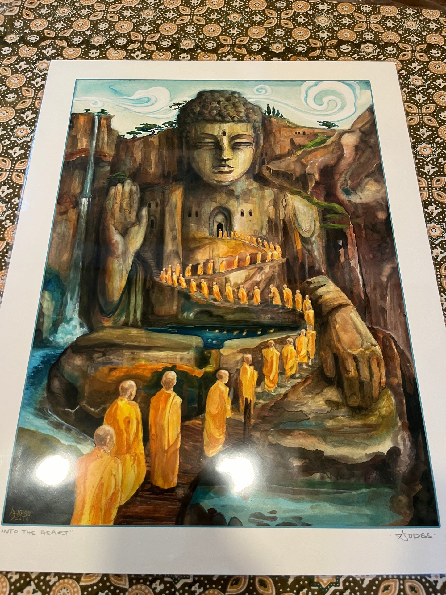 *Into the Heart - 16 x 12 by Josh Audiss (Poster Print)