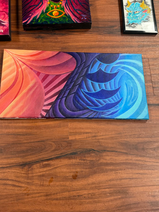 *Chromatic Collision  - 10 x 20 by Khoury Affinity  (Original)