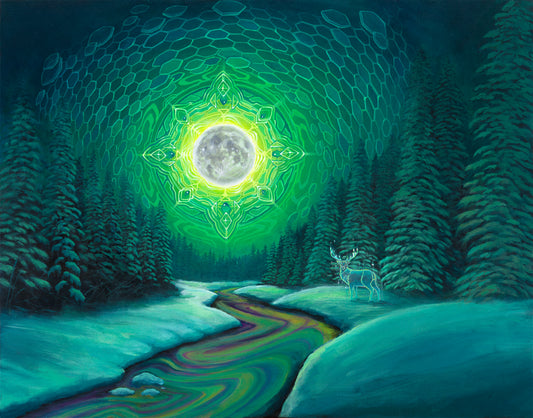 Winters Dream - 18 x 24 by Sean Zenner (Poster Print)
