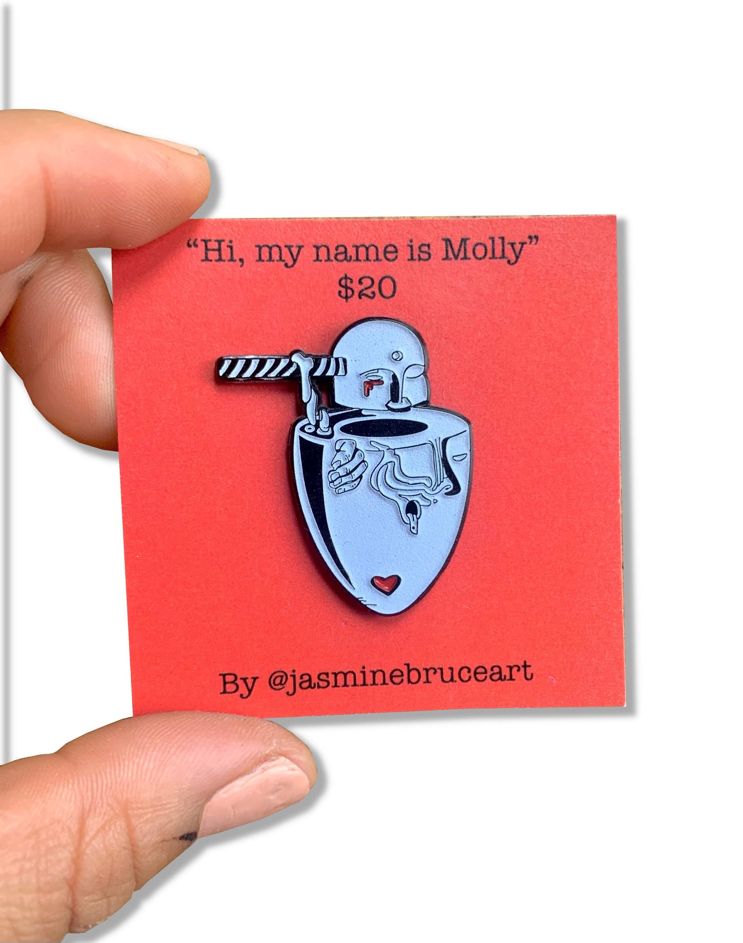 *Hi My Name Is Molly by Jasmine Bruce (Accessory (pins, patches, etc))