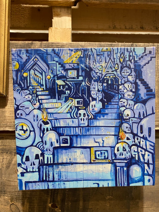 Dream Direction  - 8 x 8 by Rae Grand  (Canvas Print)
