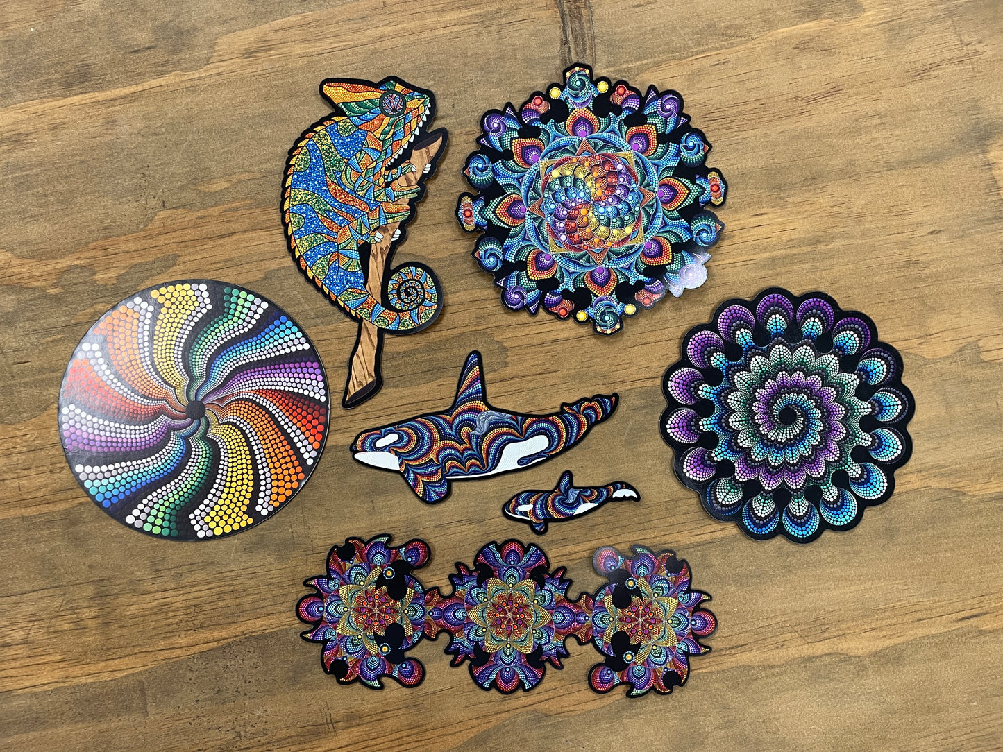 *Assorted Magnets - 5 x 5 by Brandon Rollin (Other)