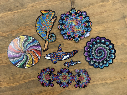 *Assorted Magnets - 5 x 5 by Brandon Rollin (Other)