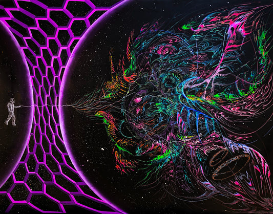 Palingenesis - 24 x 32 by Atlas1618 (Canvas Print)