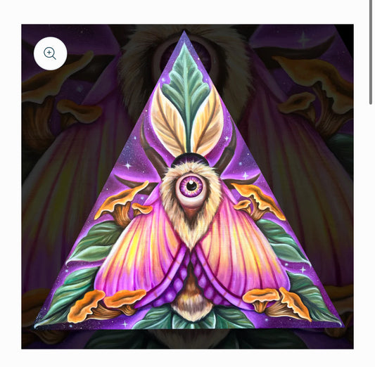 Rubiceyeda  - 20 x 20 by Calypso (Canvas Print)
