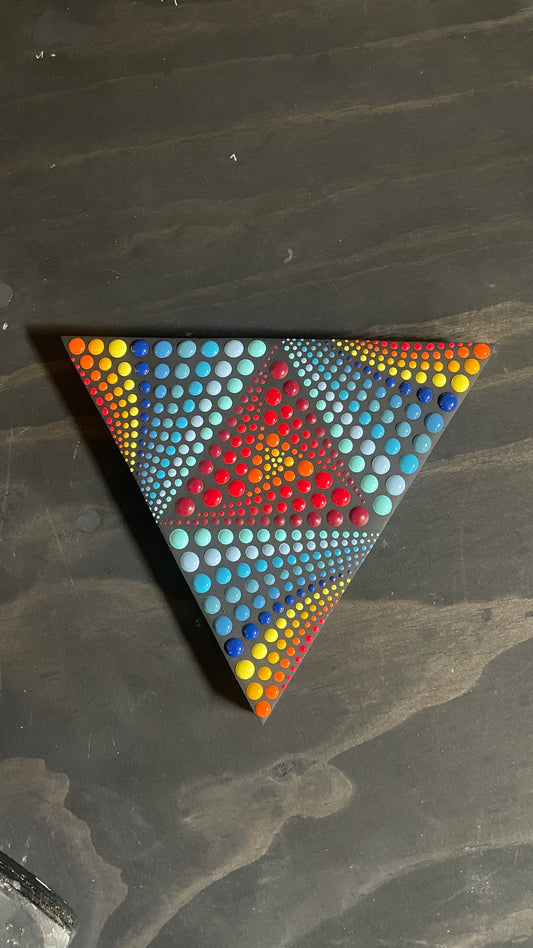 *Triforce 184 - 6 x 6.8 by Brandon Rollin (Original)