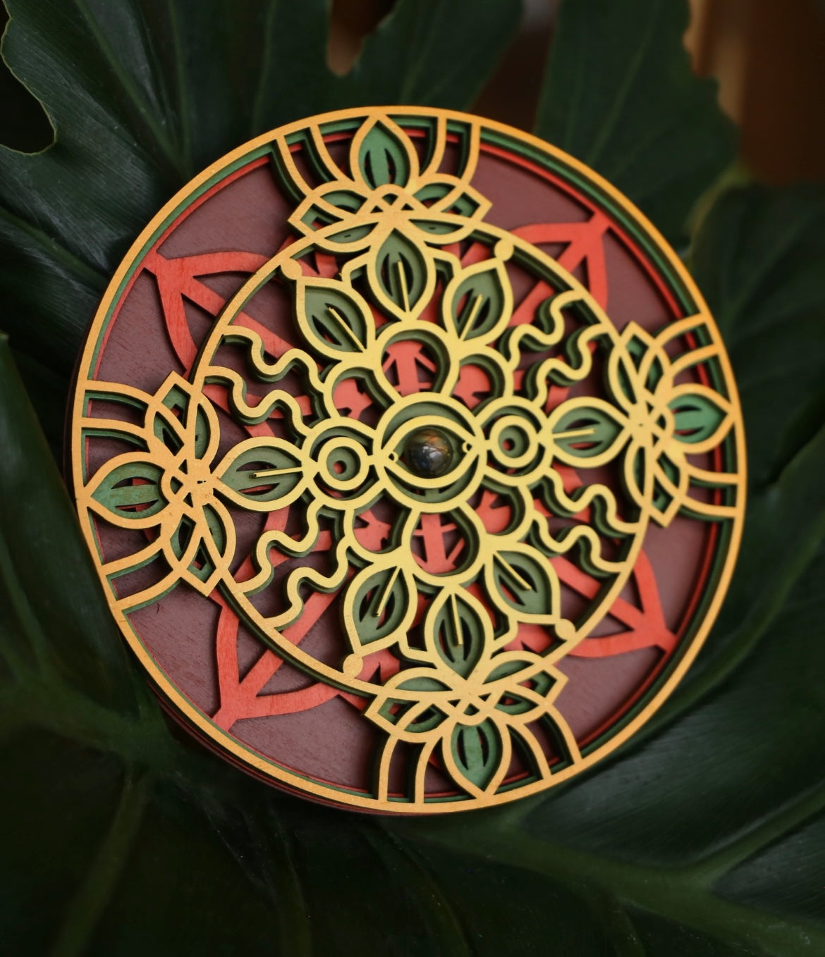 Bloom - Autumn - 6 x 6 by Subloominal  (3D Sculpture)