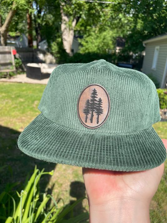 Hat - green - Forest by Subloominal  (Apparel)