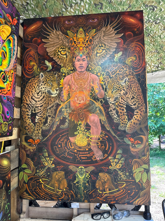 Natural connection, canvas, print large - 40 x 27 by Alfredo Zagaceta (Canvas Print)