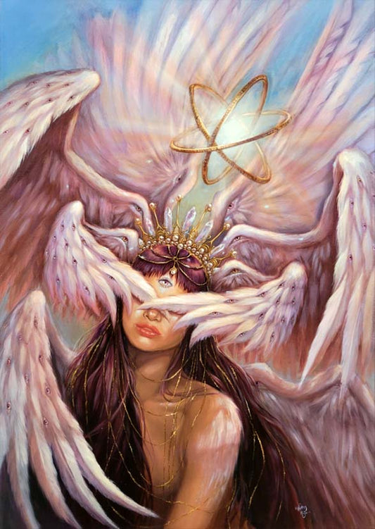 Seraphim - 54 x 36 by Whitney Paige (Canvas Print)