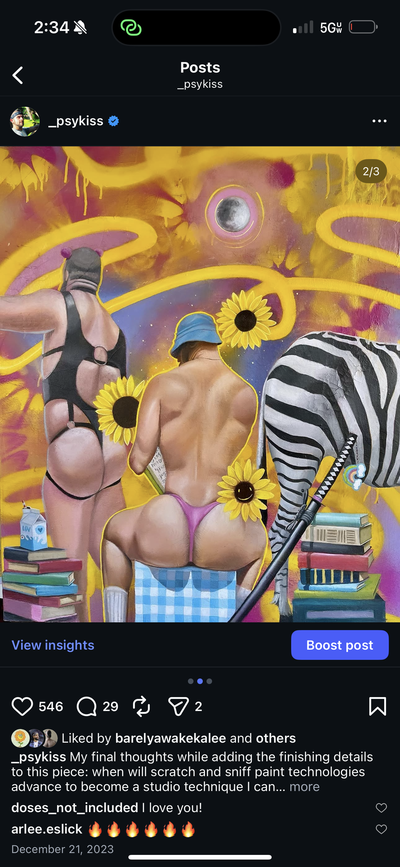 *Counting the cost - 12 x 15 by Psykiss (Canvas Print)