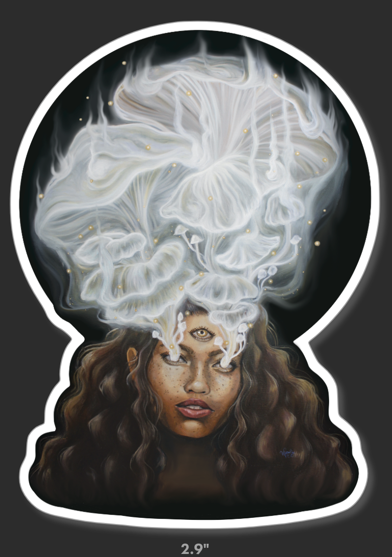 *Ectoplasm - 4 x 3 by Whitney Paige (Stickers)
