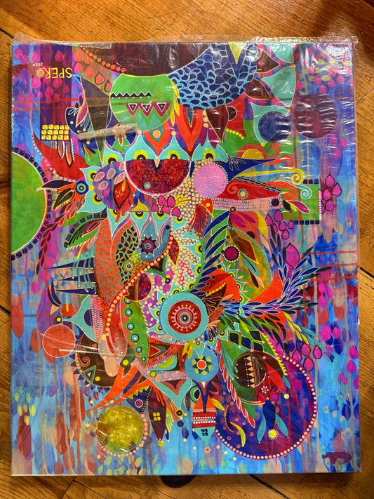 “Ephemeral Alchemical” Giclèe  - 16 x 20 by Spero  (Canvas Print)