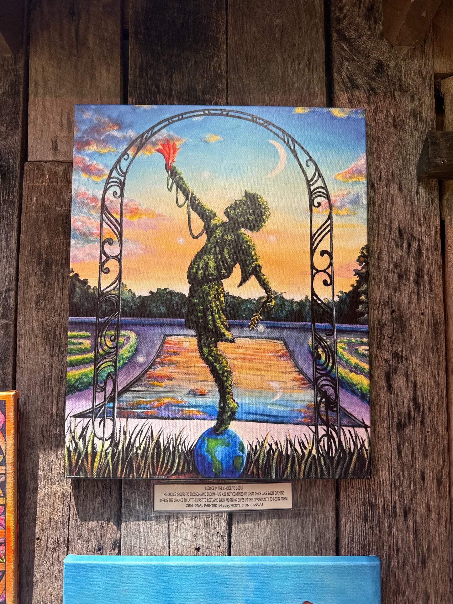*Rejoice in the Choice to grow  - 20 x 16 (Original)
