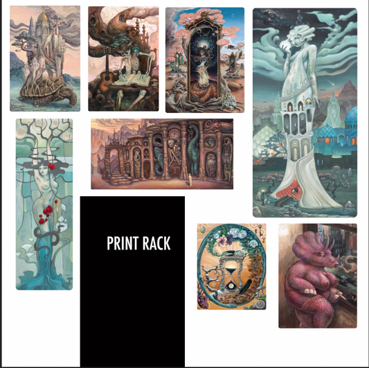 *Refer to photos for display layout - 84 x 84 by Josh Audiss (Canvas Print)
