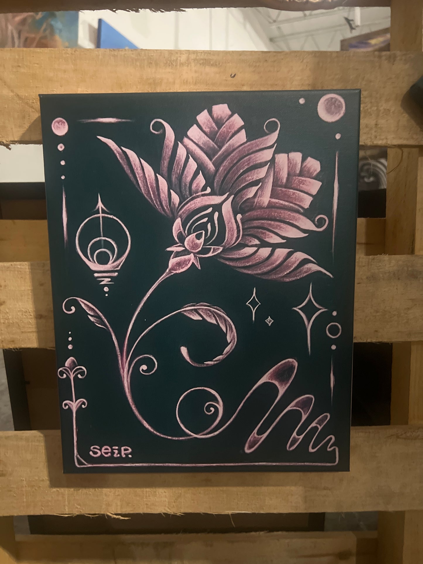 *Flora 2 canvas Print - 14 x 11 by SEIP (Canvas Print)