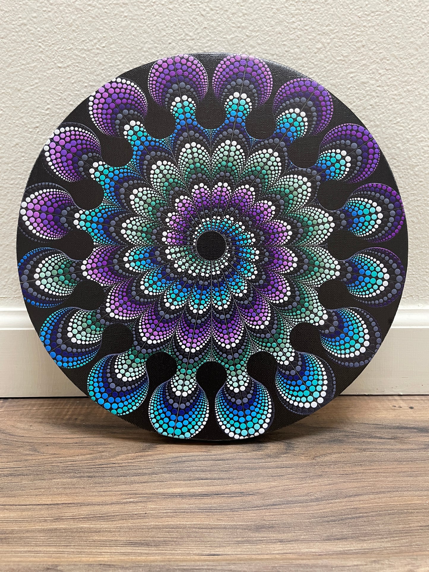 Forest Flower - 12 x 12 by Brandon Rollin (Canvas Print)