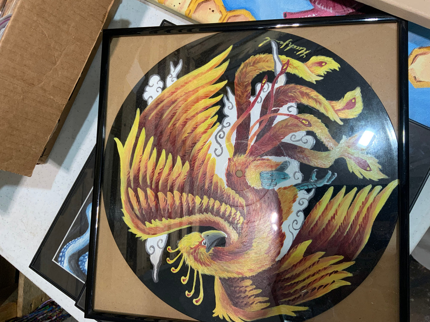 *Phoenix Rose - 12 x 12 by Micah Jewel (Original)