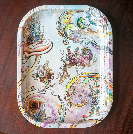 *Alice In Wonderland Tray - 1 x 4 by KUHMALi (Accessory (pins, patches, etc))