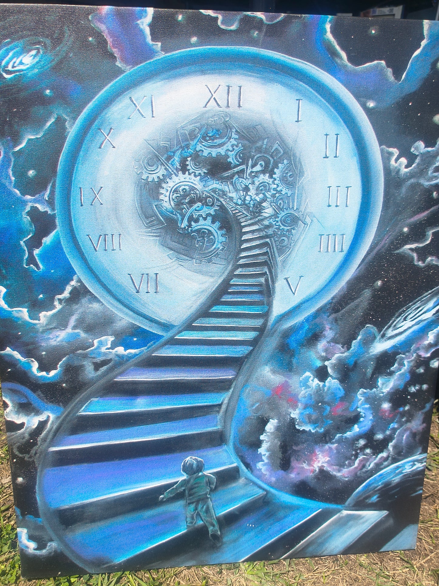 Perfect timing - 16 x 20 by Ania Amador (Canvas Print)