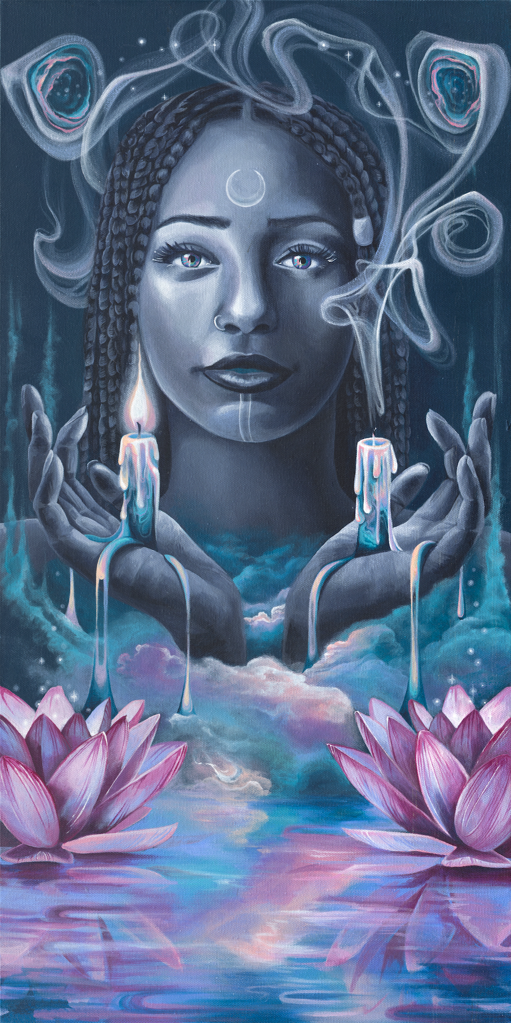 Art of Transformation  - 20 x 10 by Shannon Miguela  (Canvas Print)