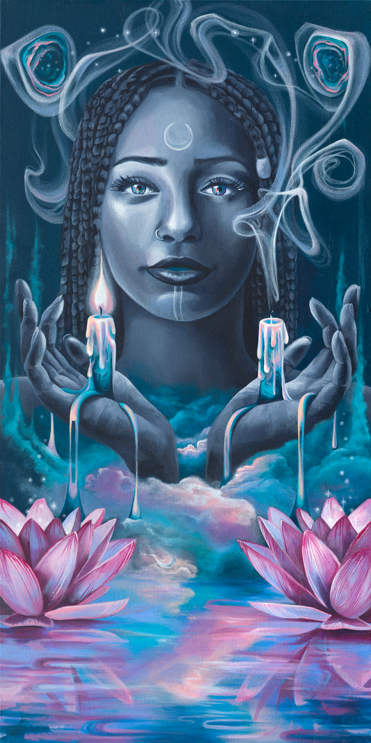Art of Transformation  - 20 x 10 by Shannon Miguela  (Canvas Print)