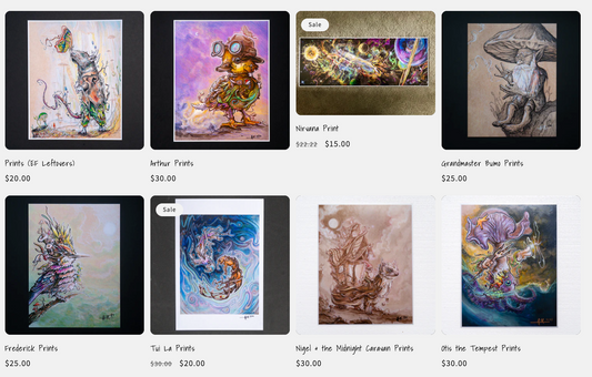 *Sleeved Prints - 14 x 11 by KUHMALi (Poster Print)