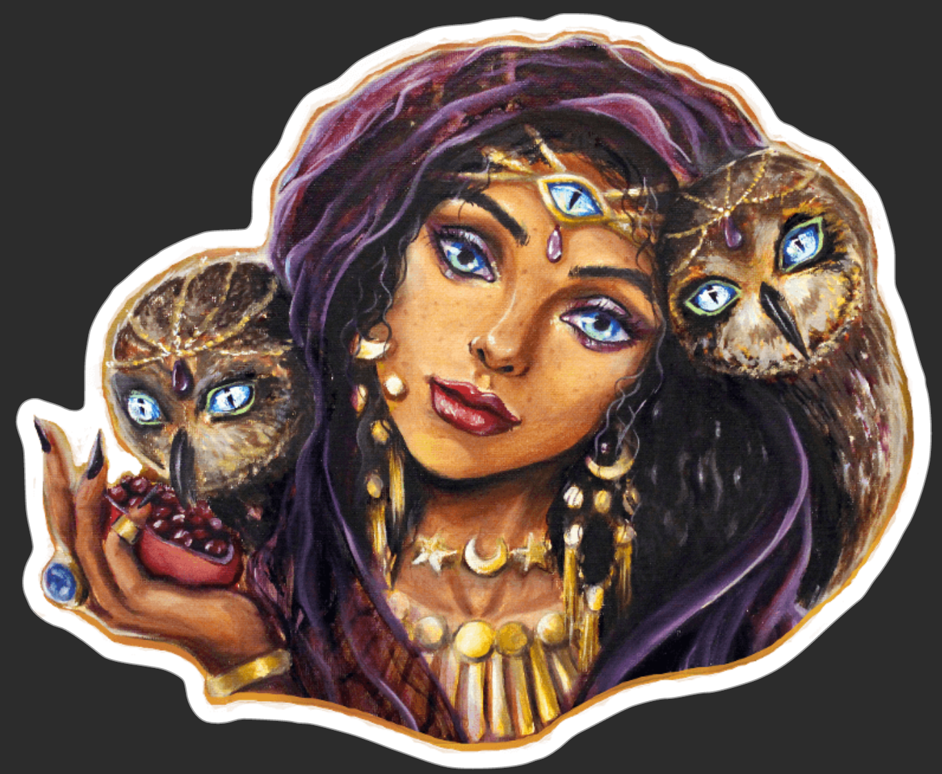 *Infinite Wisdom - 2 x 3 by Whitney Paige (Stickers)