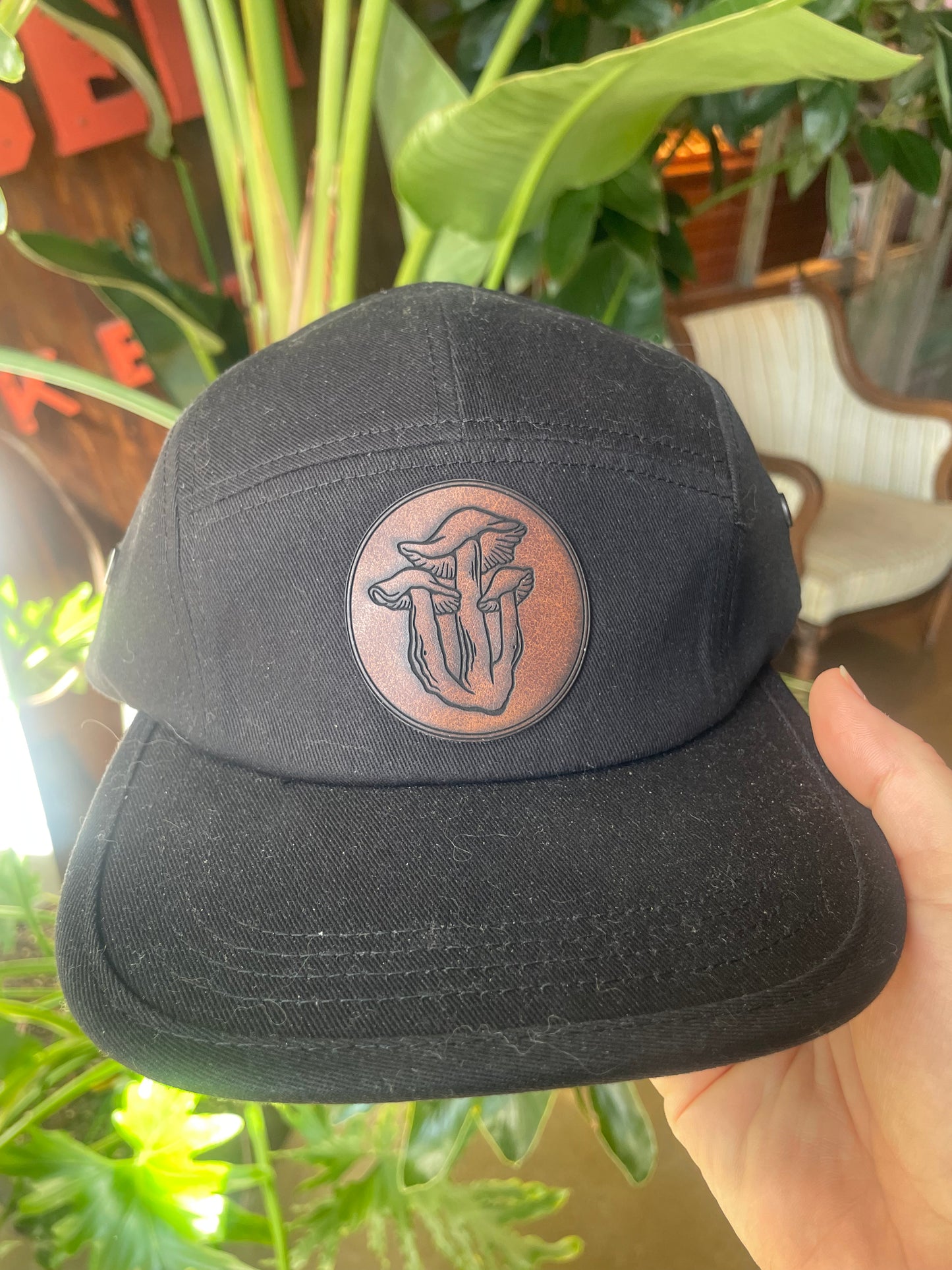Hat - Black - Mushroom by Subloominal  (Apparel)
