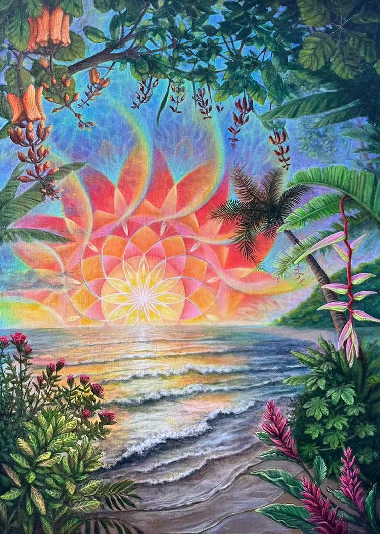 Pura Vida - 18 x 13 by Morgan Mandala  (Canvas Print)