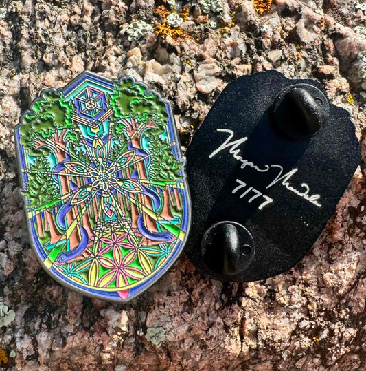 *Forest Pins - 1.8 x 1.6 by Morgan Mandala  (Accessory (pins, patches, etc))