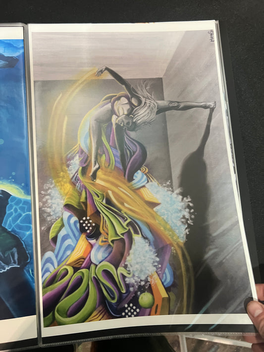 *Lingua Amuri - 11 x 17 by Raw.Sol (Poster Print)