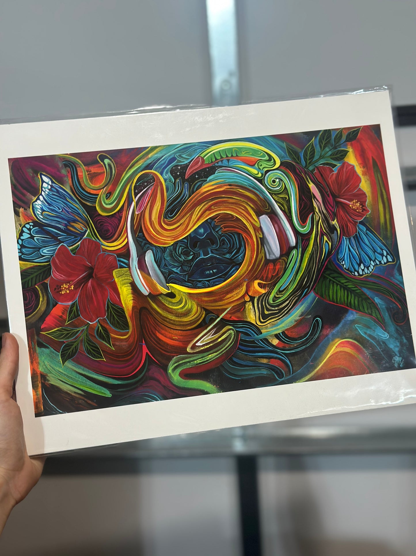 *Sounds of Life - 11 x 14 by Chaya Av (Poster Print)