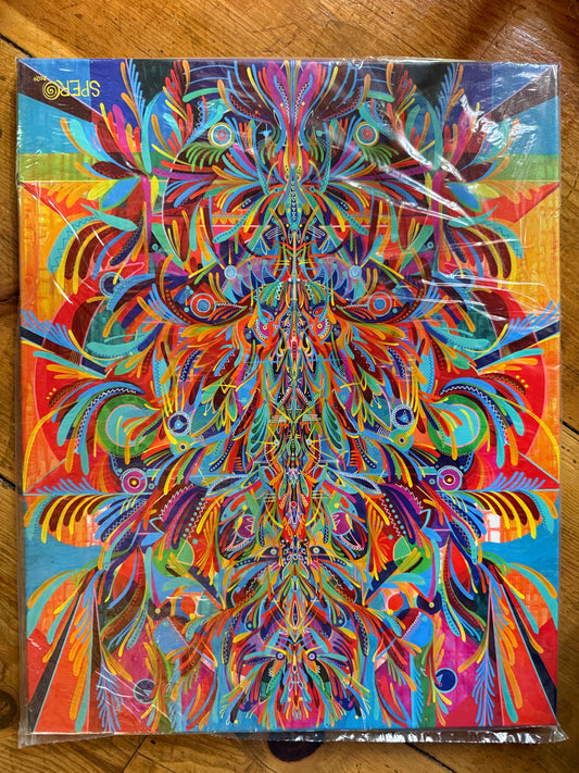 “Microcosmic Reticulum” Giclèe  - 20 x 16 by Spero  (Canvas Print)